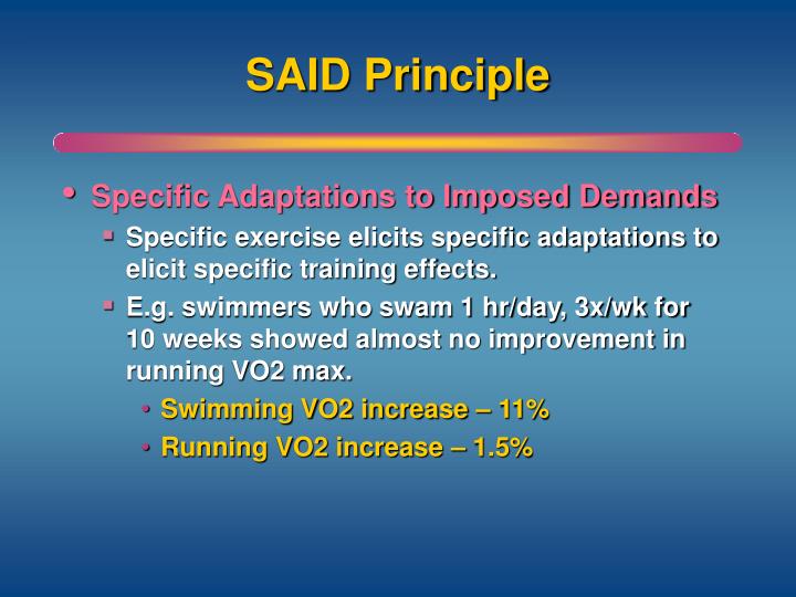 said principle fitness said principle fitness