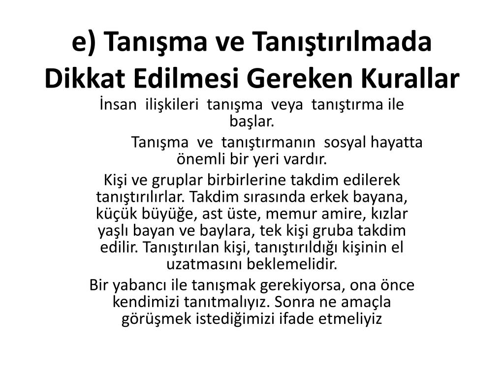 Her İlişkide Uyulması Gereken Kurallar Her İlişkide Uyulması Gereken Kurallar