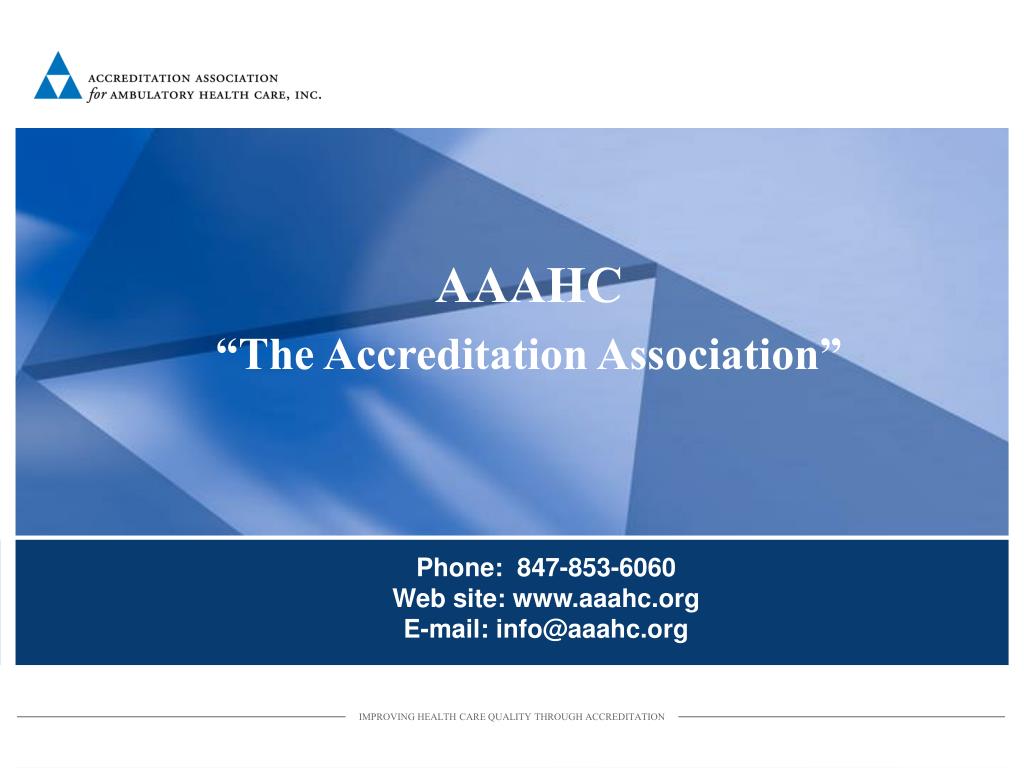 Ppt ahc The Accreditation Association Powerpoint Presentation Id Ppt ahc The Accreditation Association Powerpoint Presentation Id