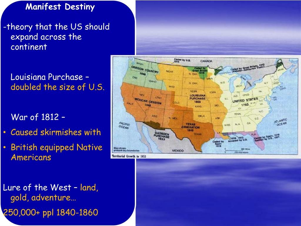PPT - Manifest Destiny PowerPoint Presentation, free download - ID:5462000