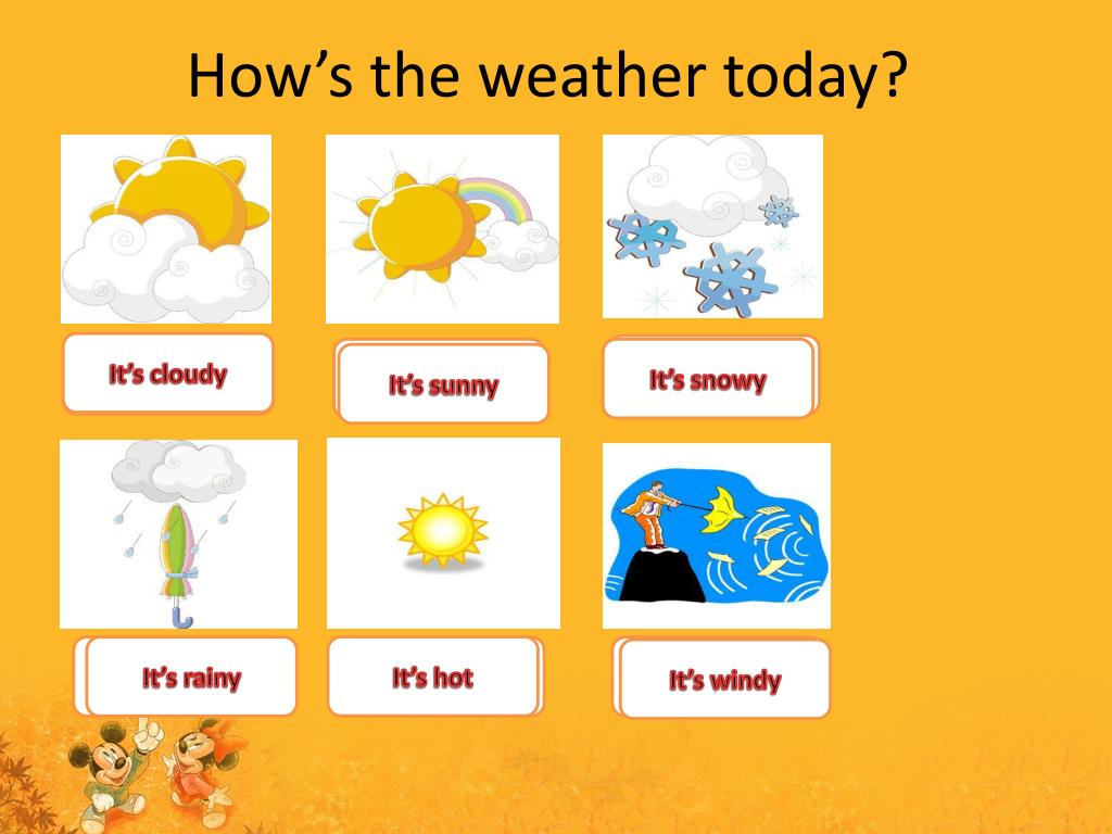 the meaning of the weather report