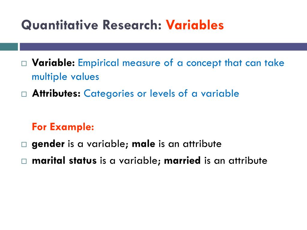 variables in research questions