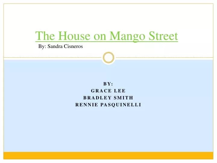 the house on mango street n.