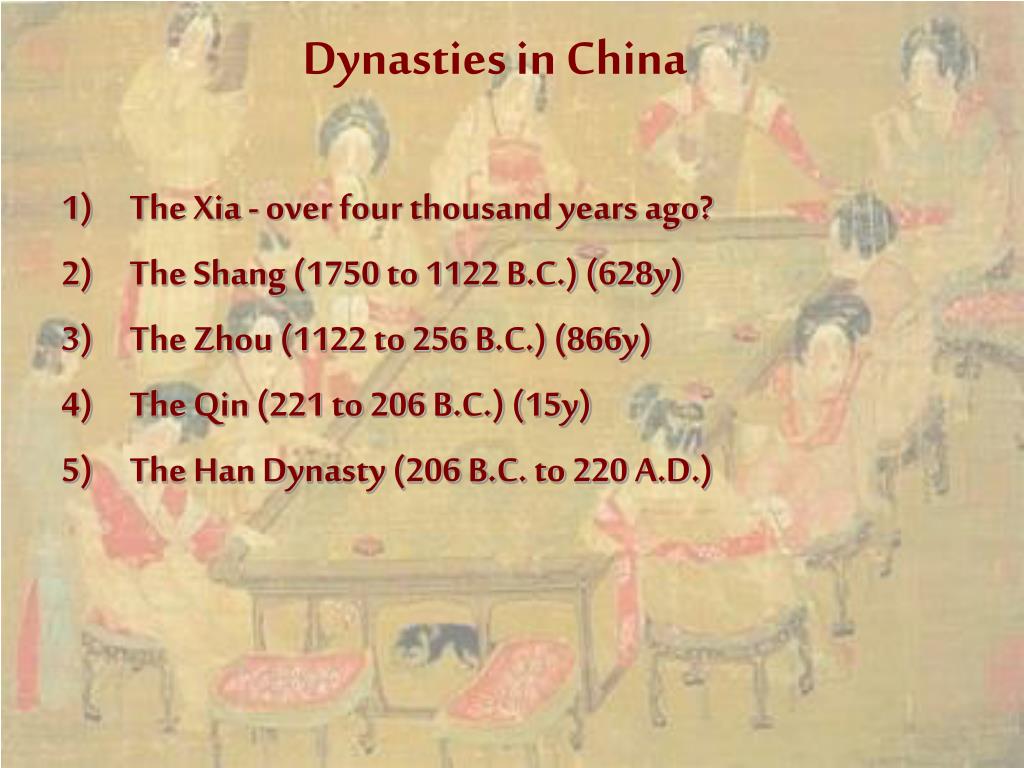 Ppt Early Chinese Civilizations Dynasties Powerpoint Presentation Free Download Id 5463153