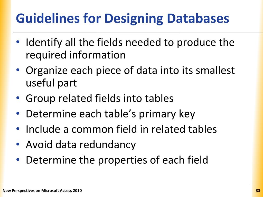 PPT - Access Tutorial 1 Creating a Database PowerPoint Presentation ...