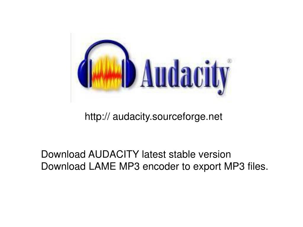 PPT - audacity.sourceforge PowerPoint Presentation, free download -  ID:5465092