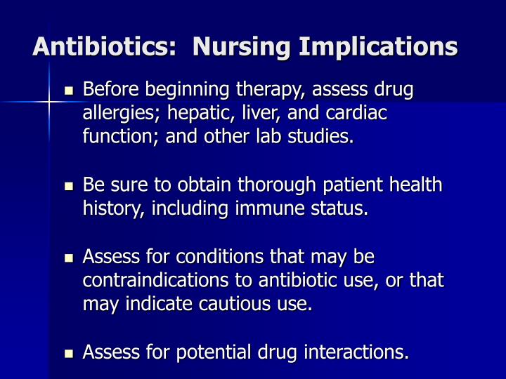 PPT Antibiotics PowerPoint Presentation ID5465540