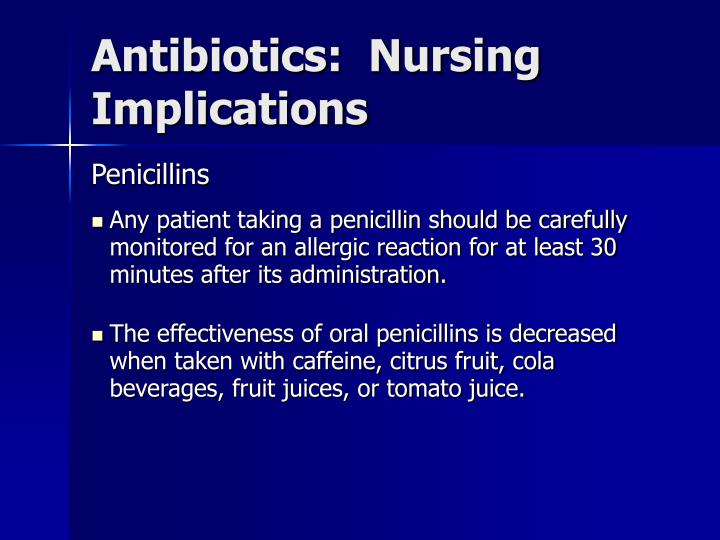 PPT Antibiotics PowerPoint Presentation ID5465540