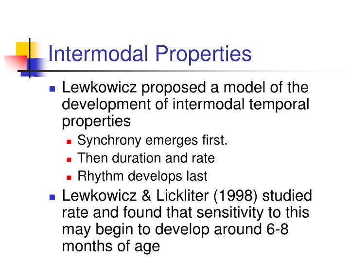ppt intermodal perception powerpoint presentation id intermodal perception