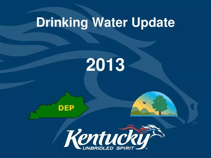 drinking water update n.