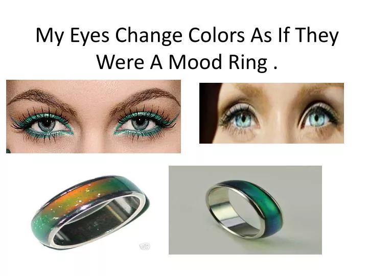Can Eyes Change Color With Mood
