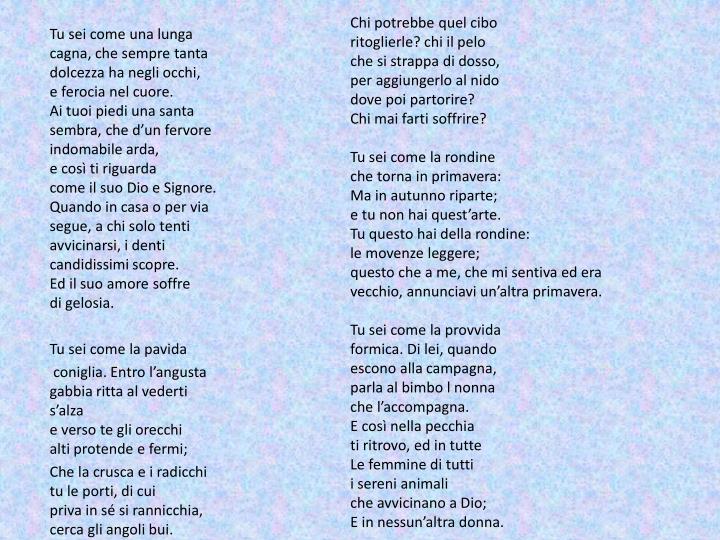 Mio Padre è Stato Per Me L Assassino Parafrasi