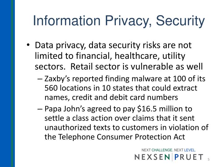 Ppt Data Privacy Data Security Risks Requirements Best