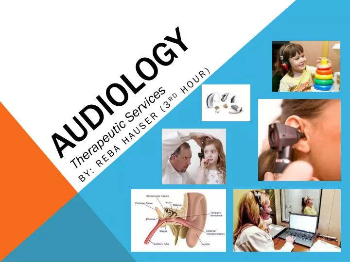 audiology n.