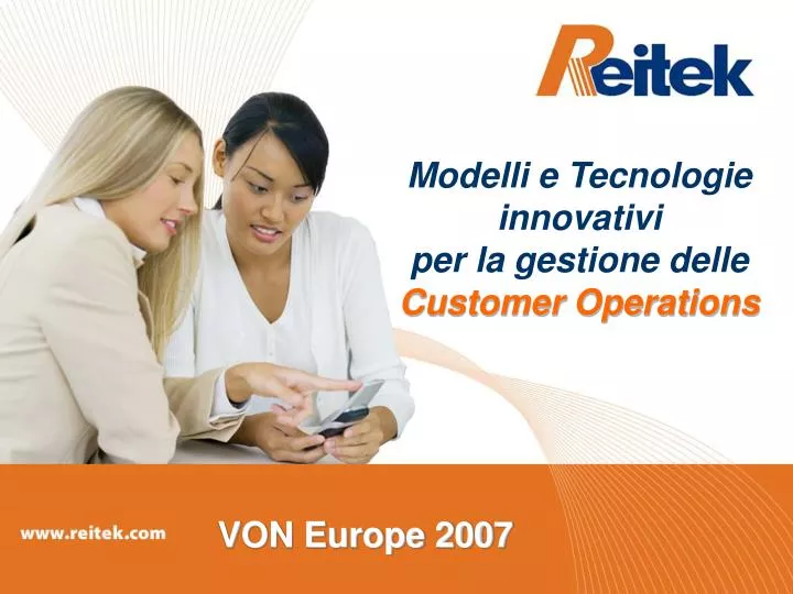 modelli e tecnologie innovativi per la gestione delle customer operations n.