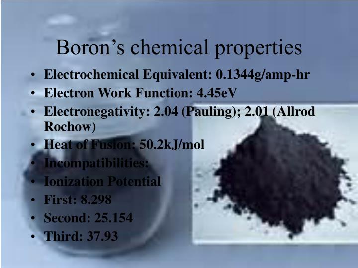 PPT Boron PowerPoint Presentation ID5468516