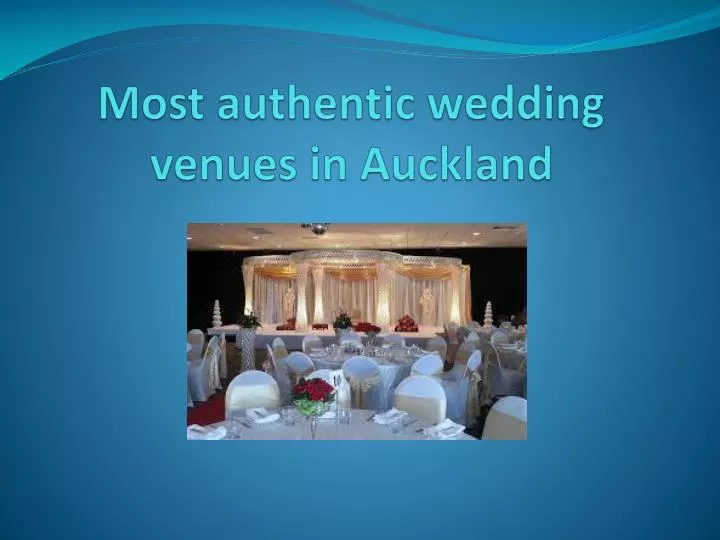 most authentic wedding venues in auckland n.
