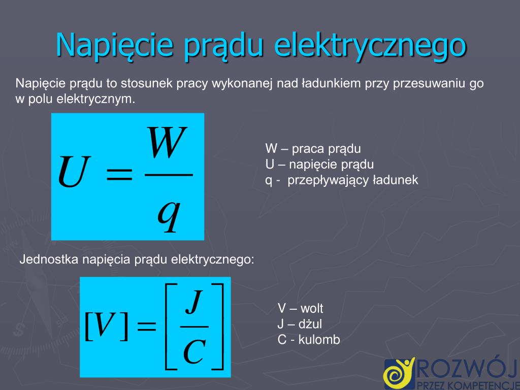 Prąd Elektryczny Napięcie Elektryczne I Natężenie Prądu PPT - DANE INFORMACYJNE PowerPoint Presentation, free download - ID:5469043