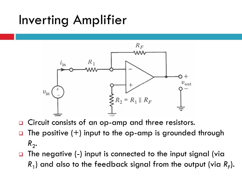 investing amplifier circuit gain