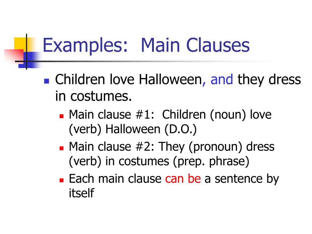 PPT Clauses PowerPoint Presentation, free download ID5470535