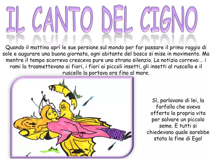 PPT Il canto del cigno PowerPoint