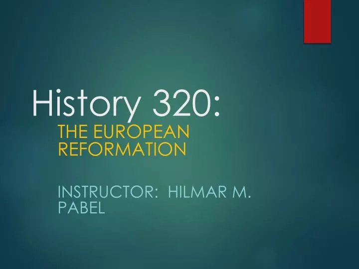 history 320 n.