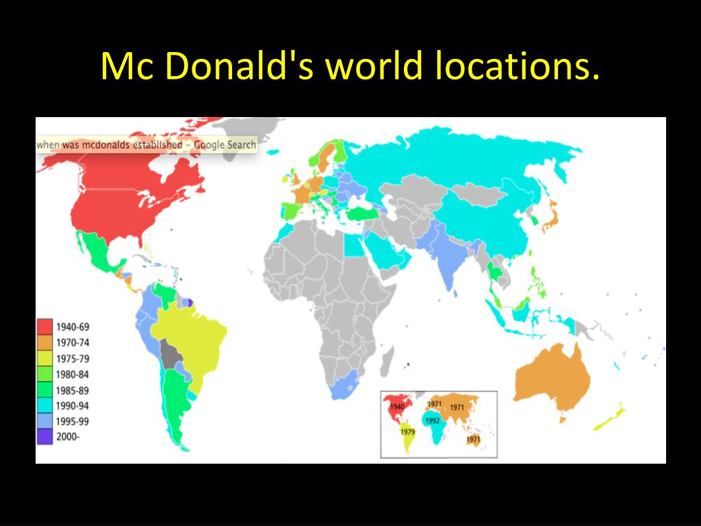 Mcdonalds Locations Map Maps