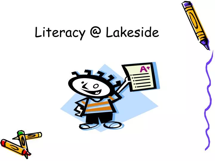 literacy @ lakeside n.