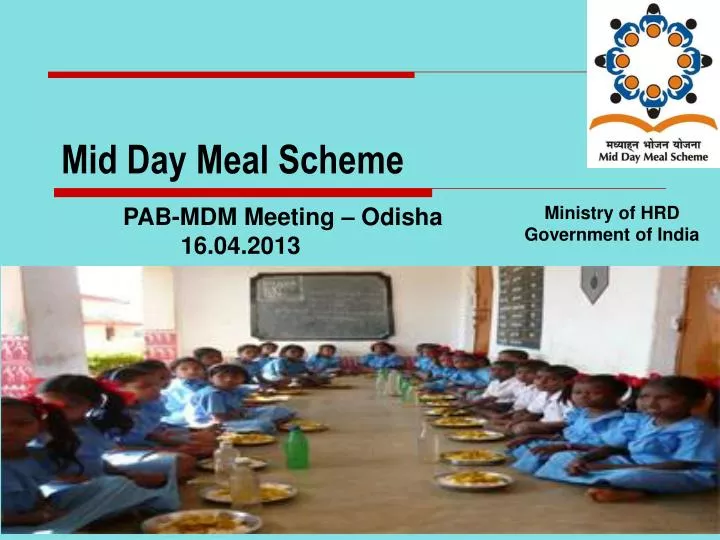 PPT - Mid Day Meal Scheme PowerPoint Presentation, Free Download - ID ...