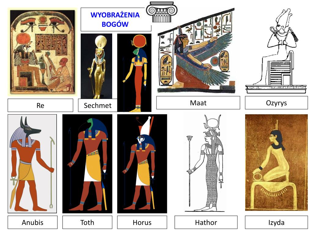 PPT - Wierzenia i osiągnięcia starożytnych Egipcjan PowerPoint