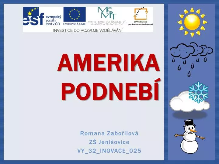 PPT - Amerika podnebí PowerPoint Presentation, free download - ID:5474105
