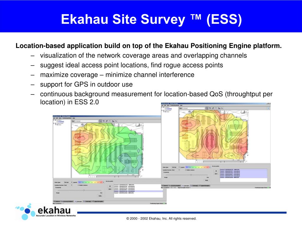 Ekahau site survey tutorial Ekahau site survey tutorial