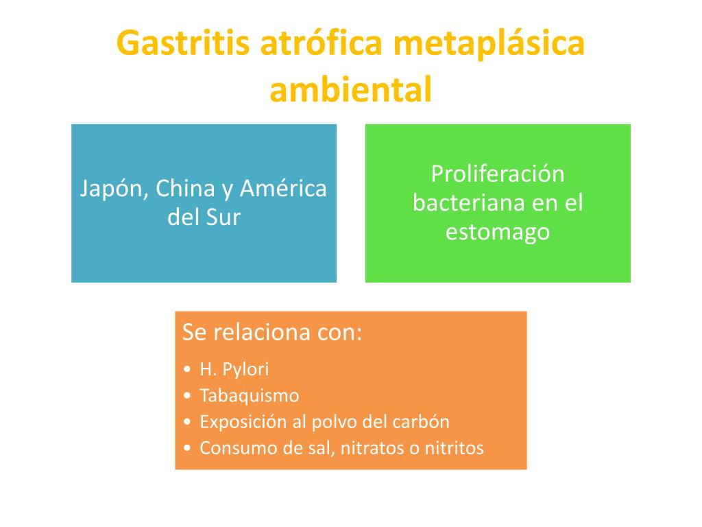 Gastritis atrofica dieta