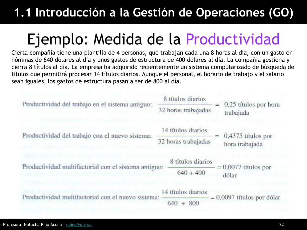 PPT - Gestión De Operaciones Unidad I: “Las Operaciones Como Arma ...