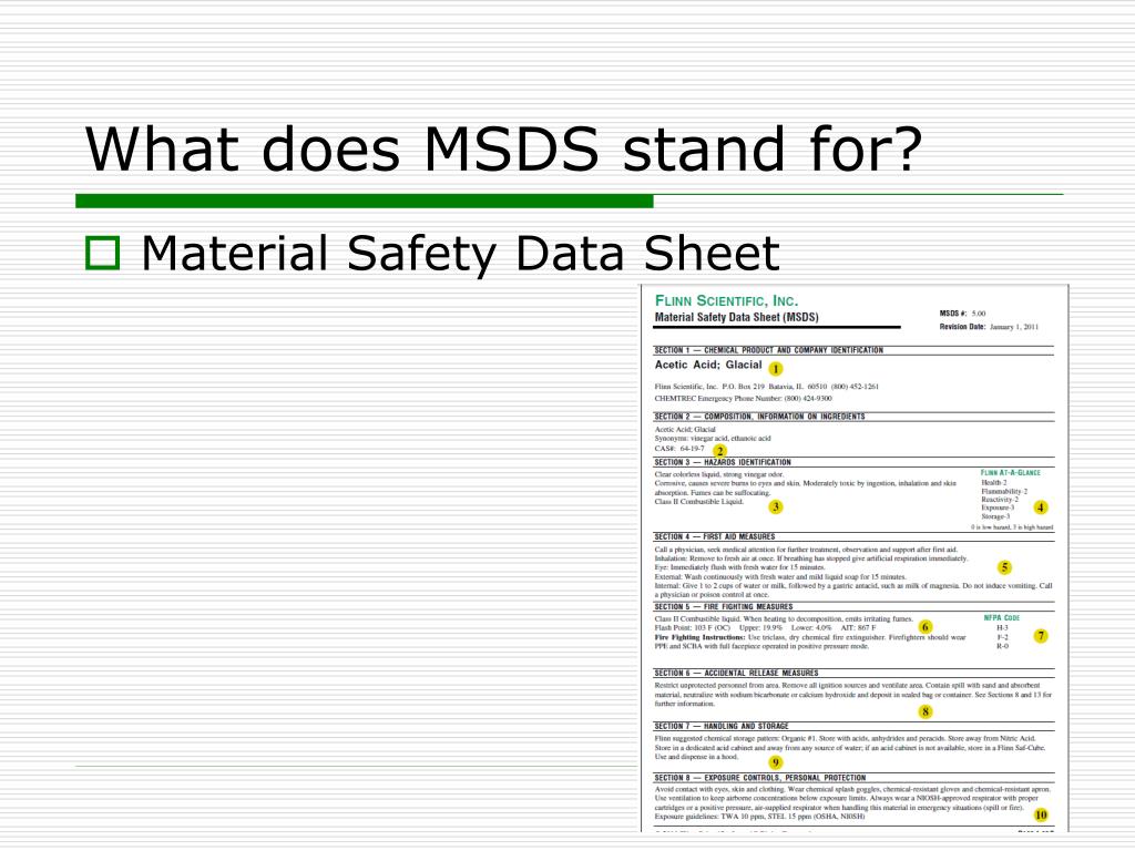 Material Safety Data Sheet MSDS 40 OFF