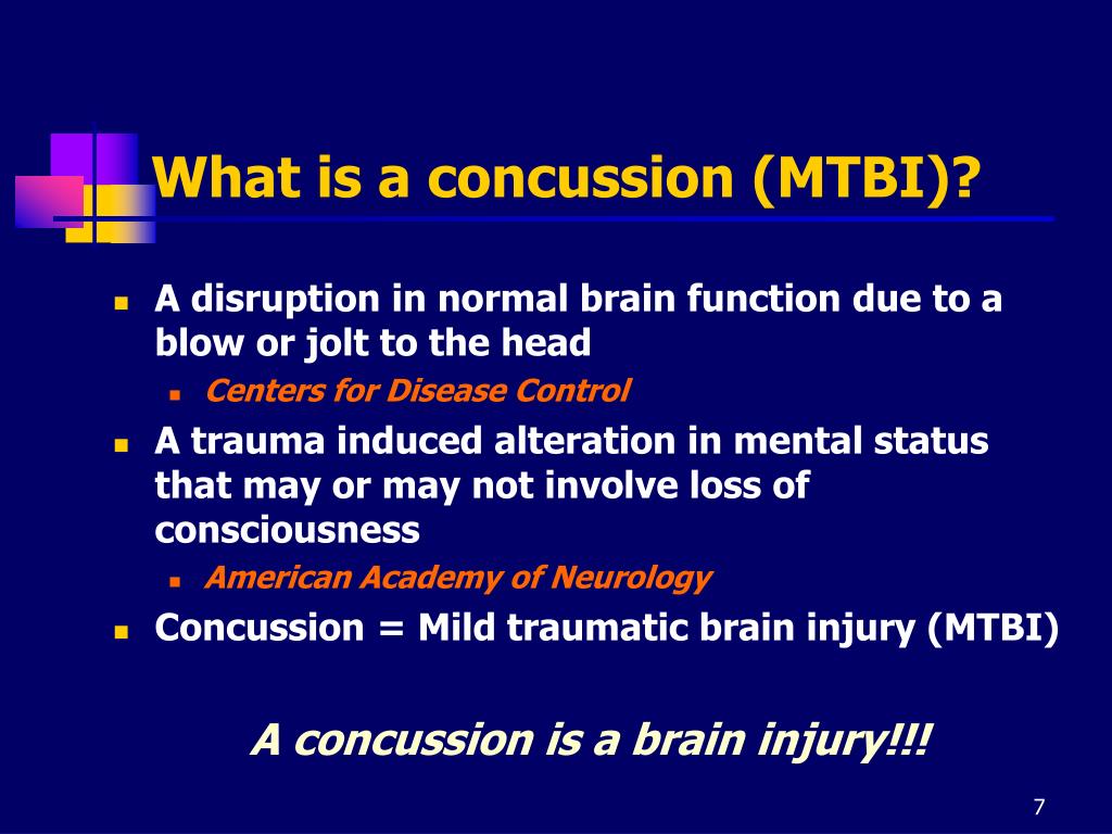 Short Term Effects Of Concussions