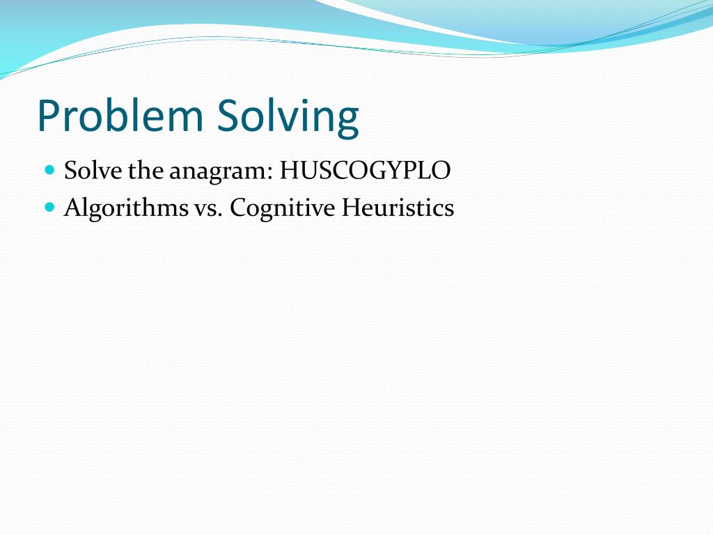 PPT - Cognitive Psychology PowerPoint Presentation, free download - ID ...