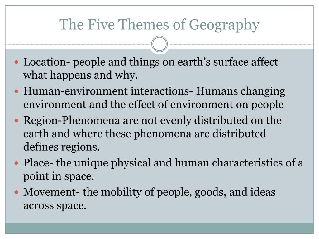 PPT - What is Human Geography? PowerPoint Presentation, free download ...