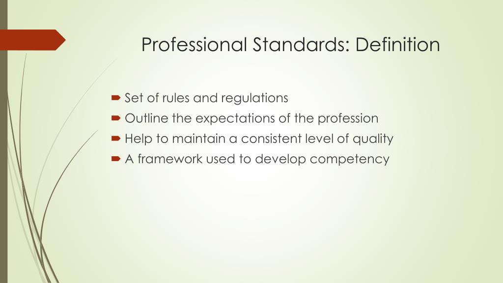 What Are Examples Of Personal Standards