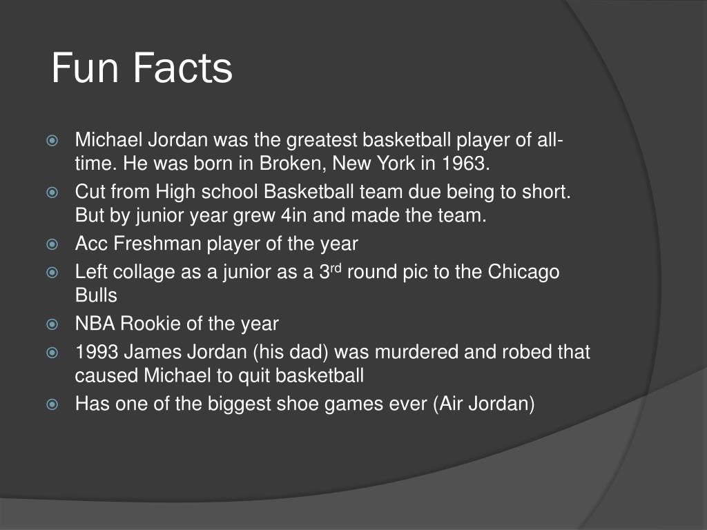 fun facts about jordan