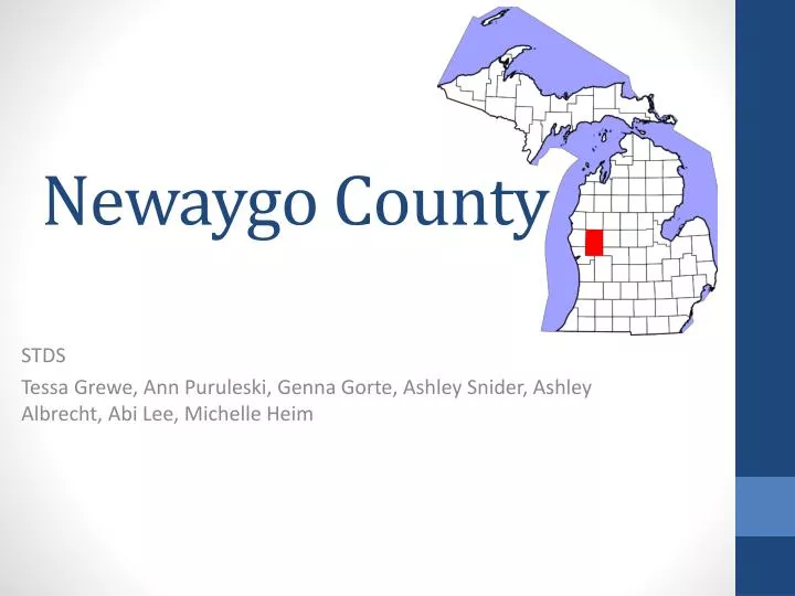 PPT Newaygo County PowerPoint Presentation, free download ID5484446