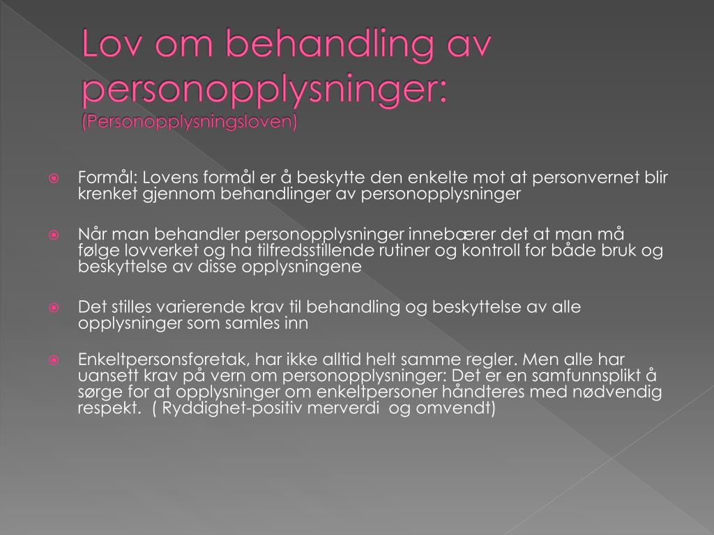 PPT - Lover og forskrifter PowerPoint Presentation, free download -  ID:5486603