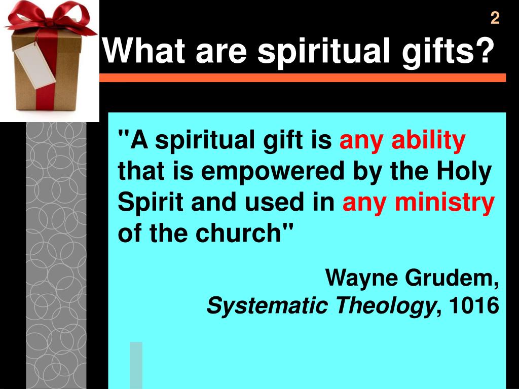 PPT - Spiritual Gifts PowerPoint Presentation, free download - ID:4403105