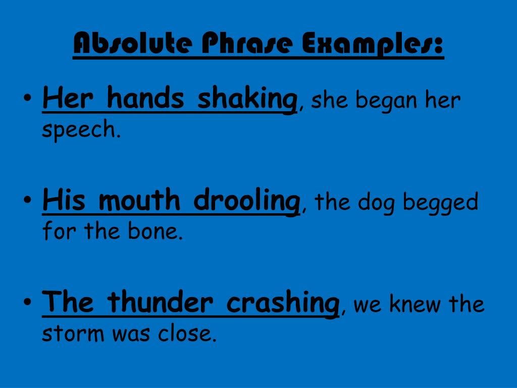 PPT Intro To Phrases Prepositional Appositive Participial Gerund Absolute PowerPoint