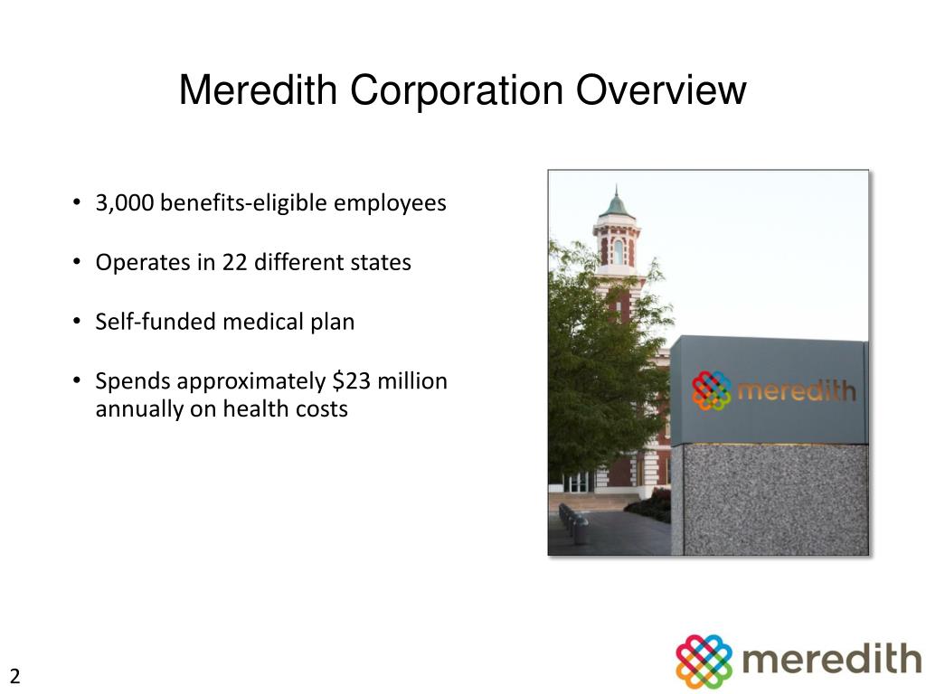 PPT - Meredith Corporation Overview PowerPoint Presentation, free ...