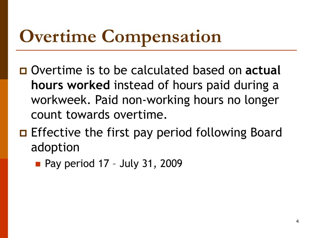 PPT Overtime Pay PowerPoint Presentation Free Download ID 5488480