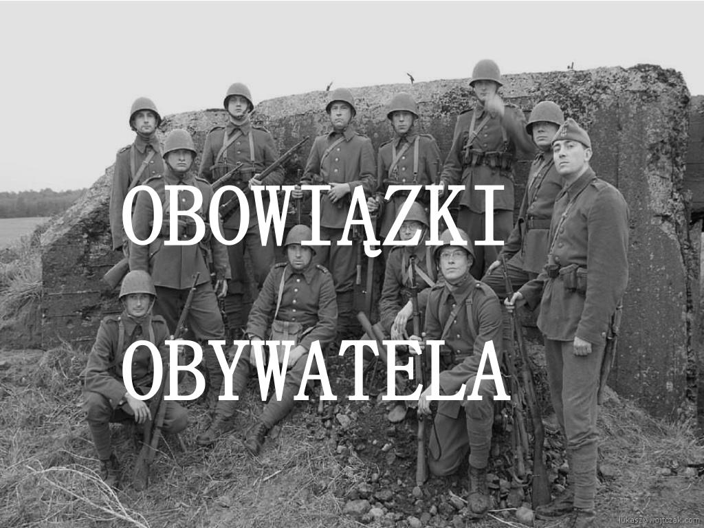Wymień Prawa I Obowiązki Obywatela Wobec Którego Podjęła Działania Policja PPT - Prawa i Obowiązki Obywatela w świetle Konstytucji