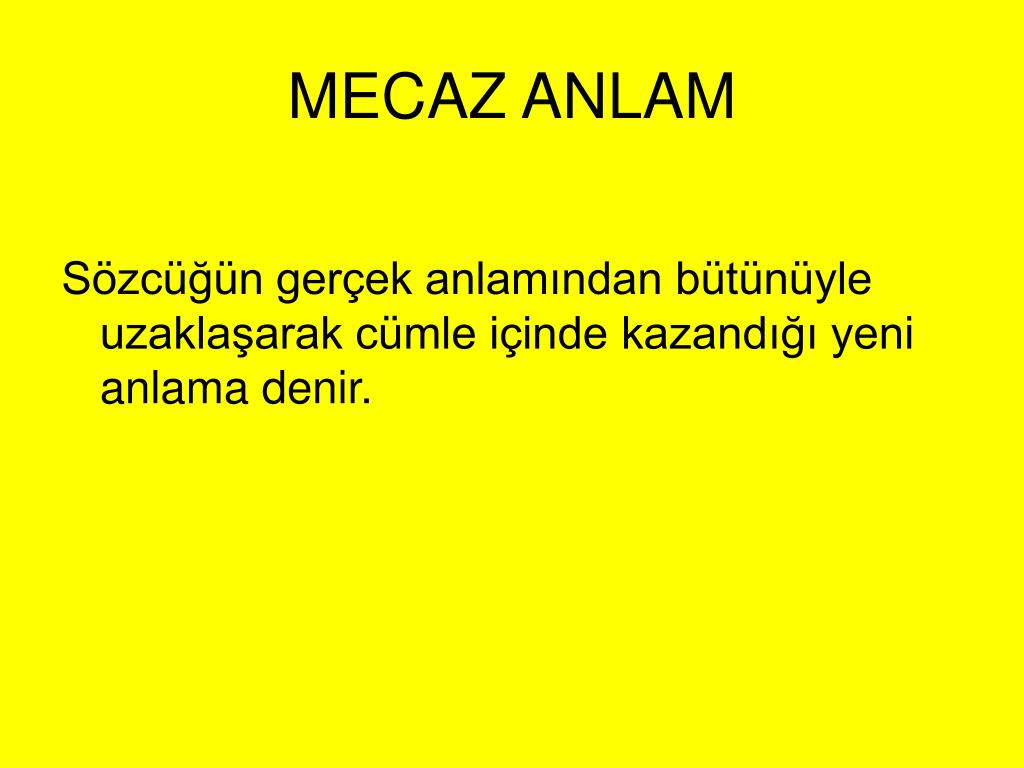 ppt sozcukte anlam powerpoint presentation free download id 5490317