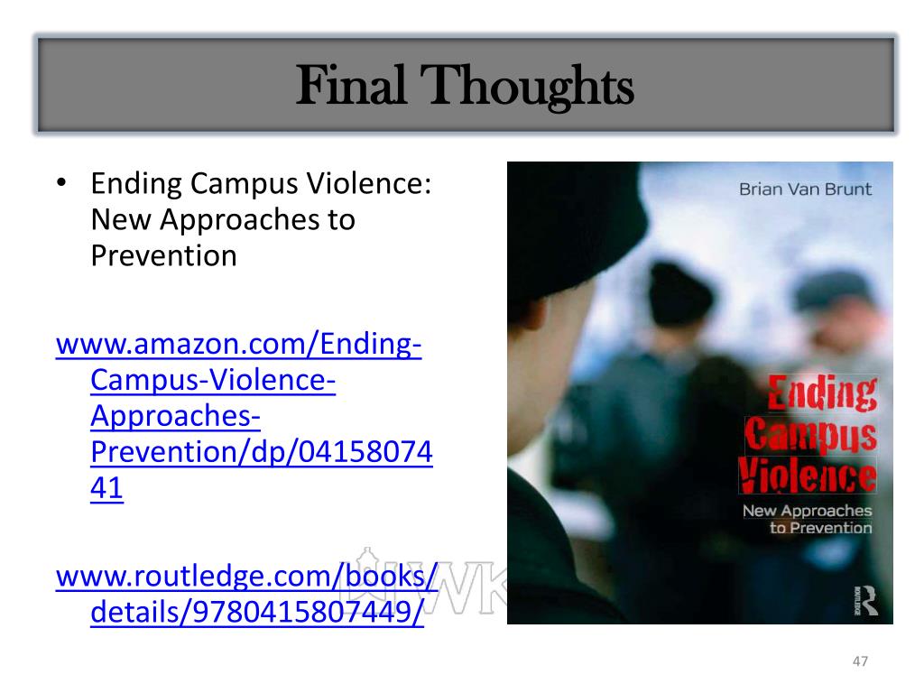 research paper on campus violence