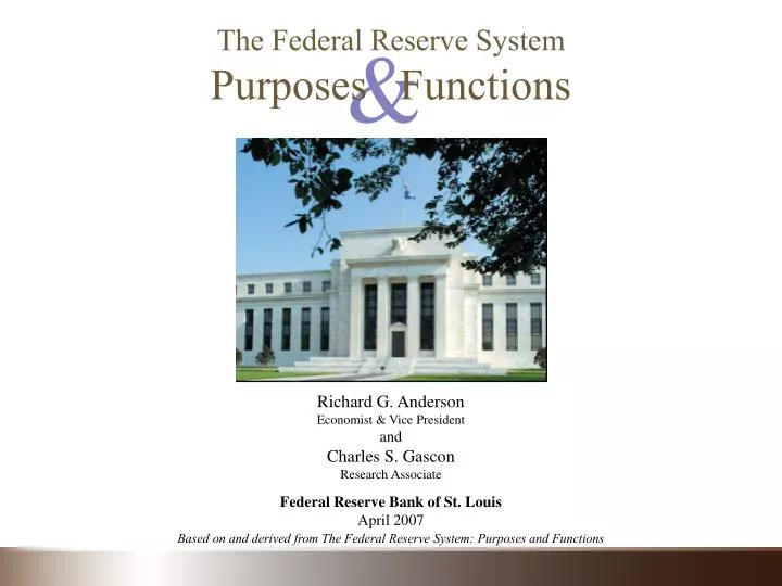 federal reserve powerpoint presentation essay federal reserve powerpoint presentation essay